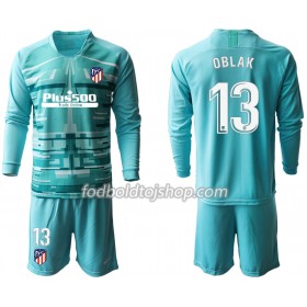 Atlético Madrid Målmands Fodboldsæt OBLAK 13 Børn III 2019-20 L/S (+ Korte bukser)